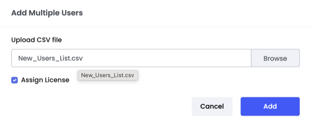 Adding and managing users in the Enpass Admin Console